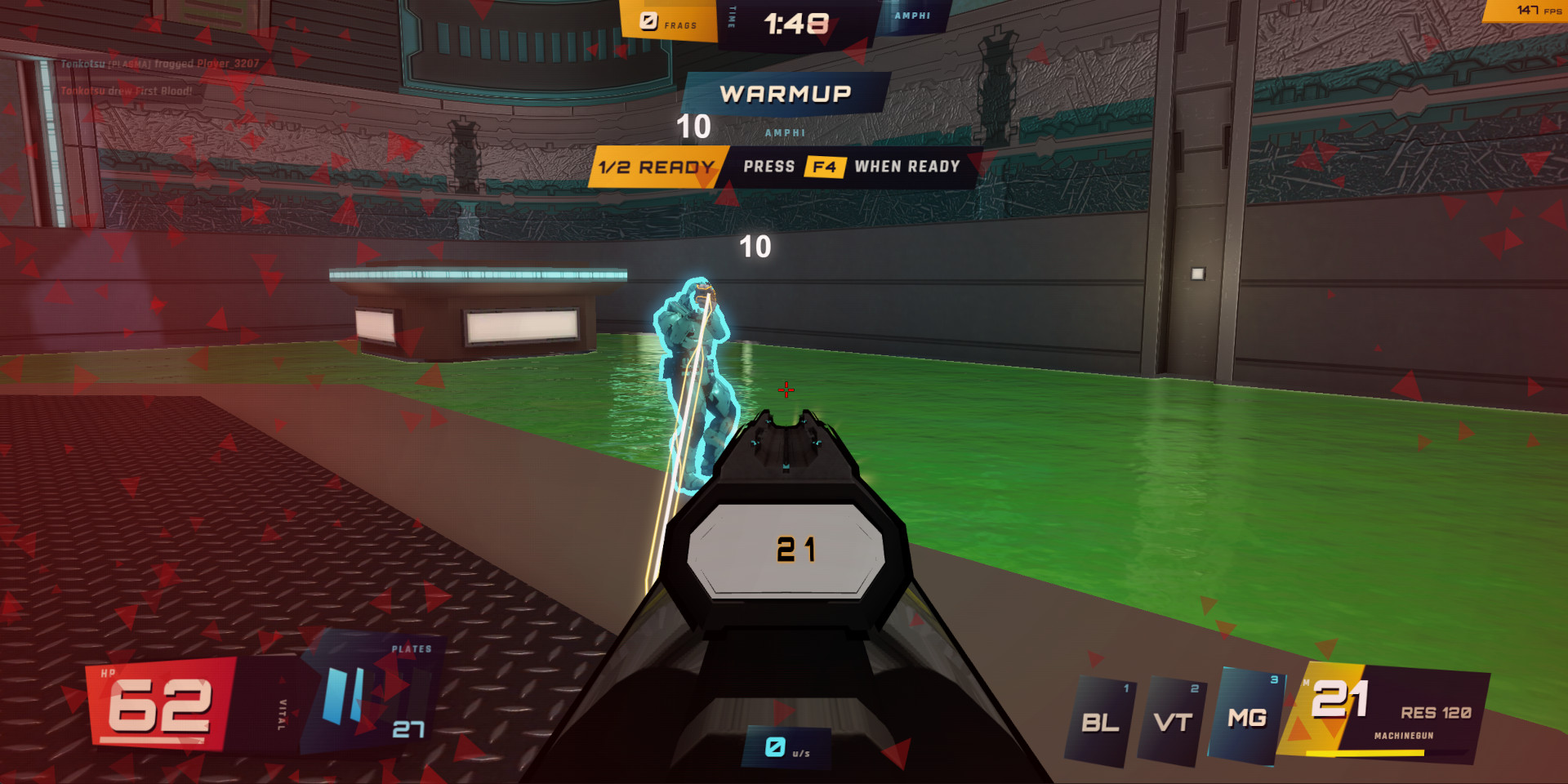 Amphi: Train Your Aim